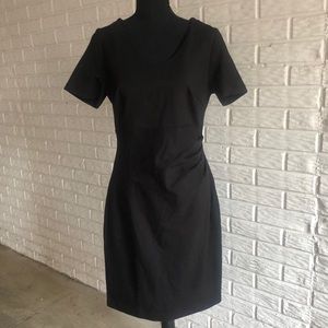 Boden black ponte dress